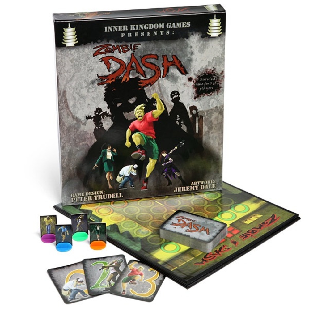 Zombie Dash Board Game Complete Inner Kingdom Games Survival Party Game 2011